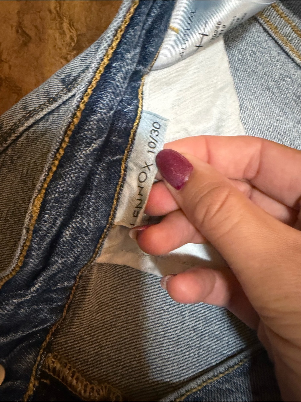 Habitual Light Blue High-Rise Straight Leg Jeans Size 10/30 - Picture 4 of 9
